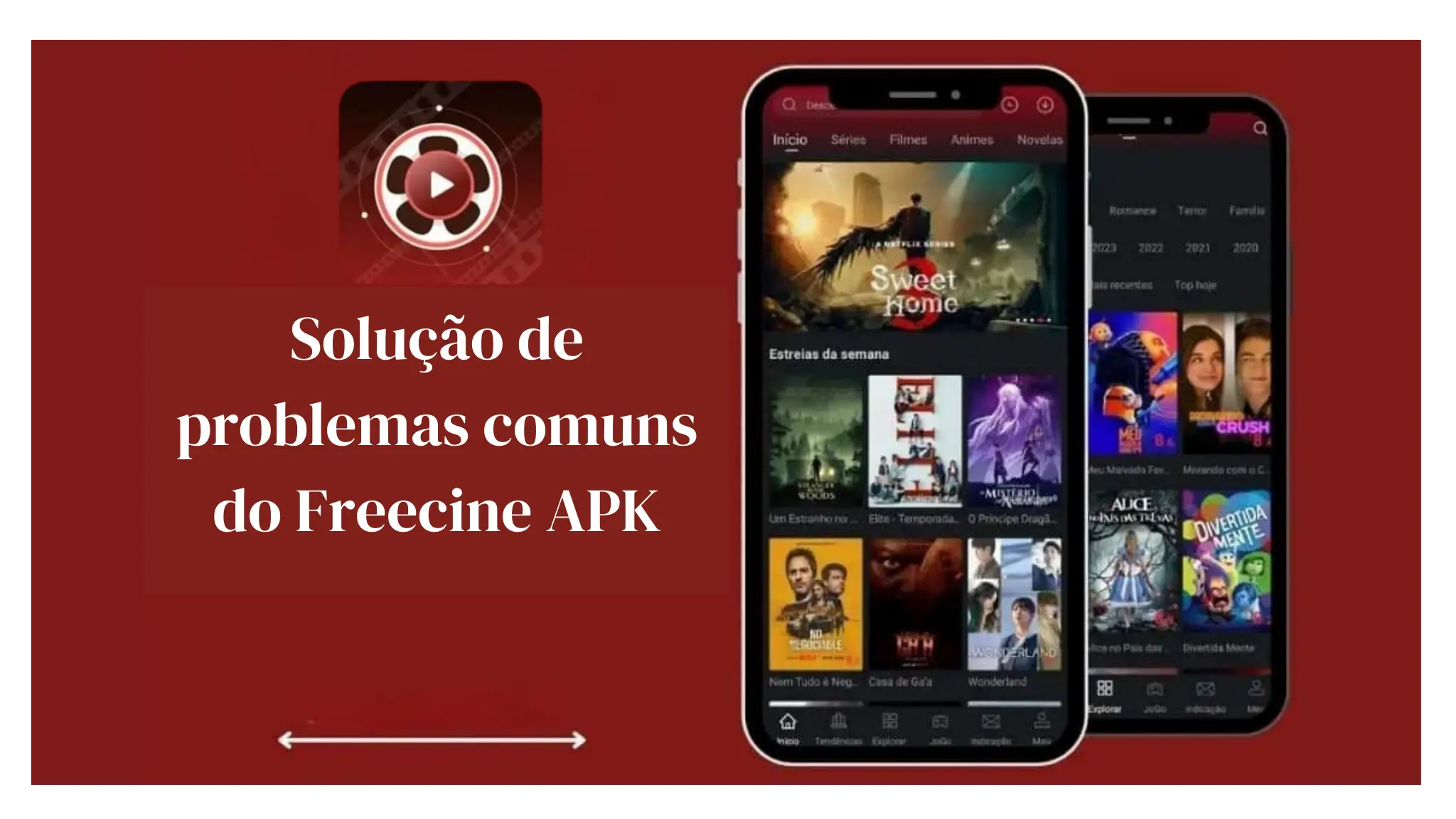 Solução de problemas comuns do Freecine APK